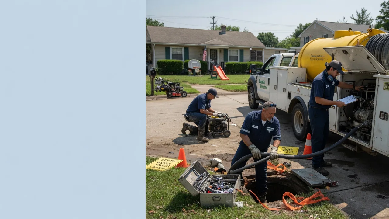 Septic Tank Pumping in Moundridge, KS near me